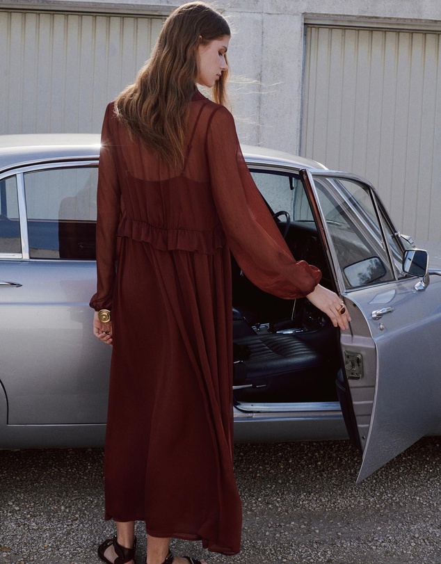 M.N.G - Puffed Sleeves Dress