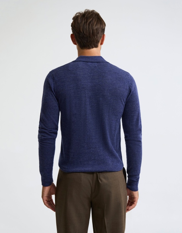 Oxford - Blair Polo Collar Merino Knit