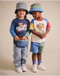 Huxbaby - Vintage Denim Shorts - Babies-Kids