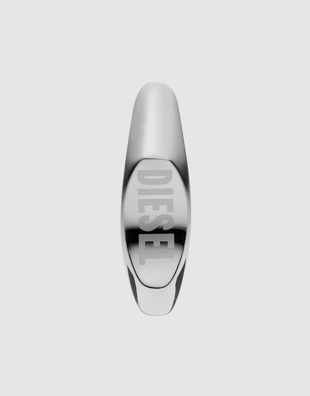 Diesel - Metamorph Silver-Tone Earring