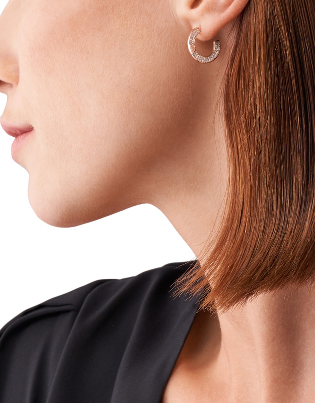 Emporio Armani - Rose Gold Tone Earring