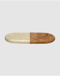 Greg Natale - Polar Tray Coral & Travertine