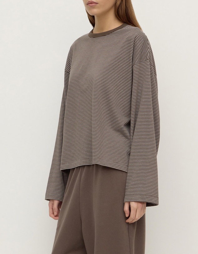 Assembly Label - Malone Stripe Wide Sleeve Tee