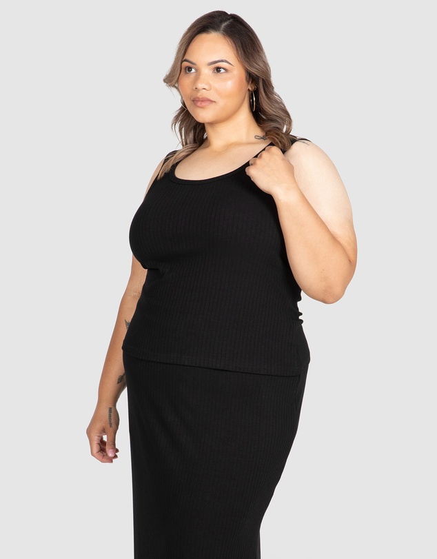 Love Your Wardrobe - Arial Rib Tank