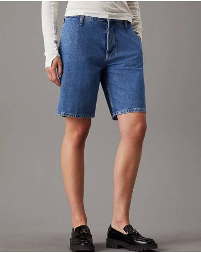Calvin Klein Jeans - 90s Straight Denim Shorts