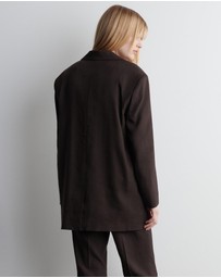 COS - Single-Breasted Linen Blazer