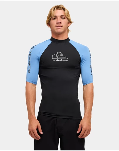 Quiksilver - Mens On Tour Short Sleeve Rash Vest
