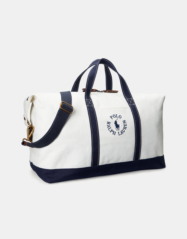 Polo Ralph Lauren - Logo-Embroidered Canvas Duffle