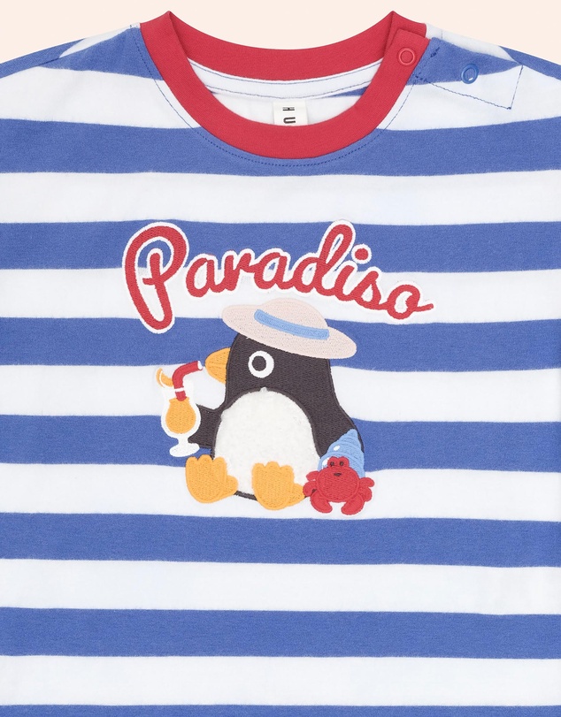Huxbaby - Paradiso Percy Stripe Tee - ICONIC EXCLUSIVE - Babies-Kids