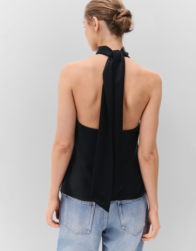 UNISON - Satin Halter Top