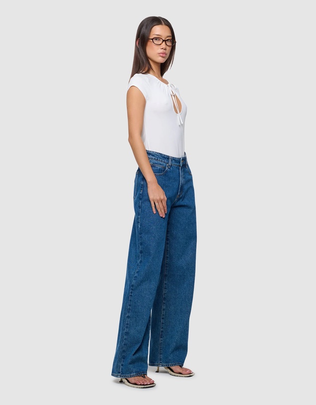 Abrand - Sweetheart Keyhole Tee