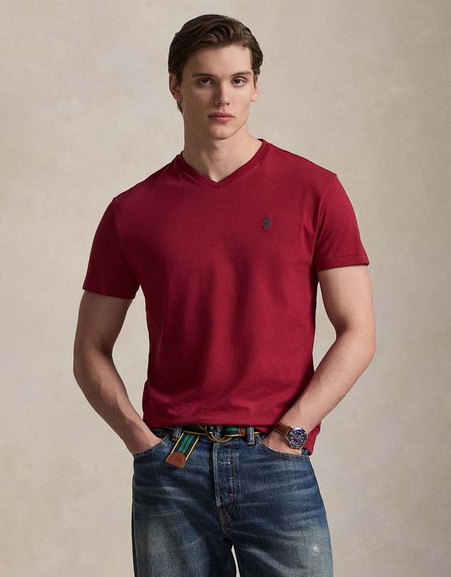 Polo Ralph Lauren - Classic Fit Jersey V-Neck T-Shirt - ICONIC EXCLUSIVE