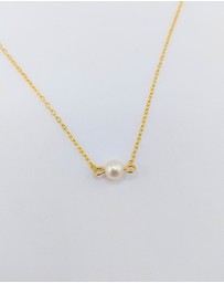 Izoa - Mini Gwen Freshwater Pearl Necklace