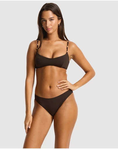 Sea Level Australia - De Luxe Scoop Neck Tie Back Bralette