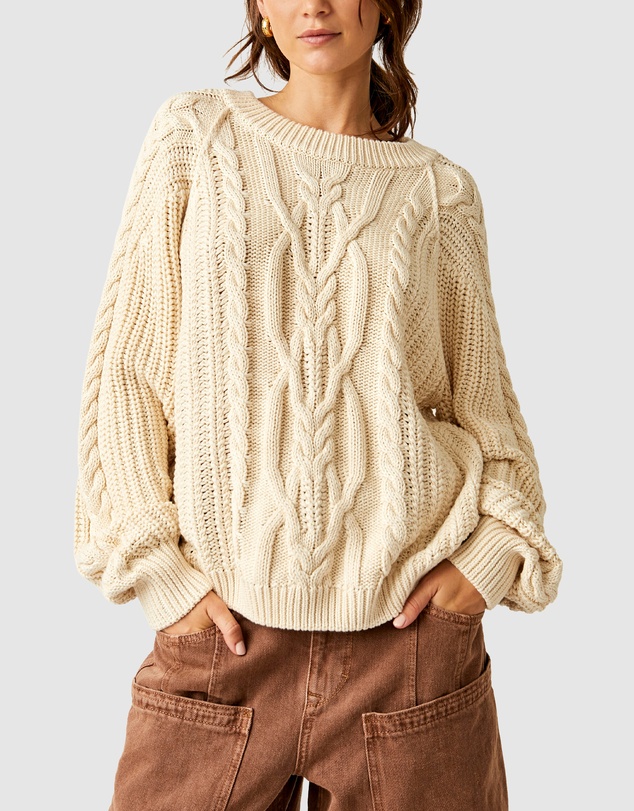 Free People - Frankie Cable Sweater