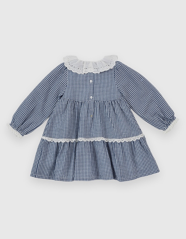 Goldie + Ace - Gingham Collared Dress - Babies-Kids