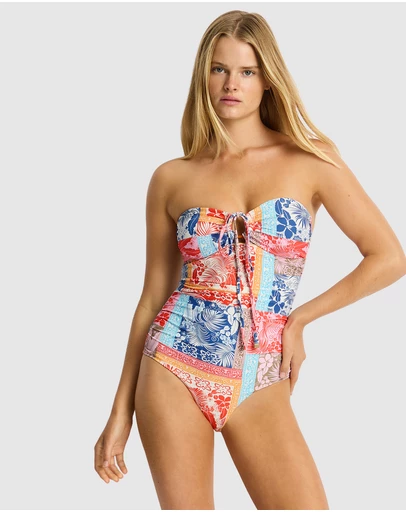 Sea Level Australia - Coco Island O Ring Bandeau One Piece