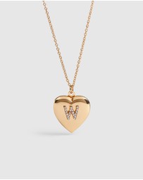 Seed Heritage - Diamante Initial Locket