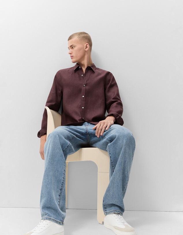 UNISON - Linen Regular Fit Shirt