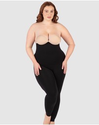 B Free Intimate Apparel - Magic Compression Tights | Double Layer Tummy Control