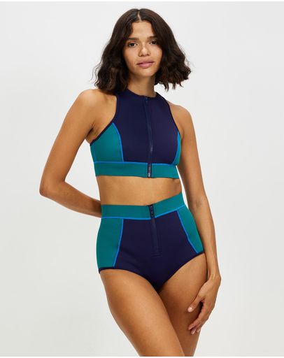 Navy & Green