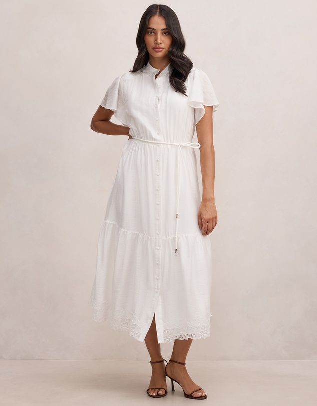 Forever New - Harriet Lace Detail Midi Dress