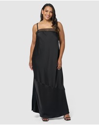 Sunday In The City - Vortex Maxi Slip Dress