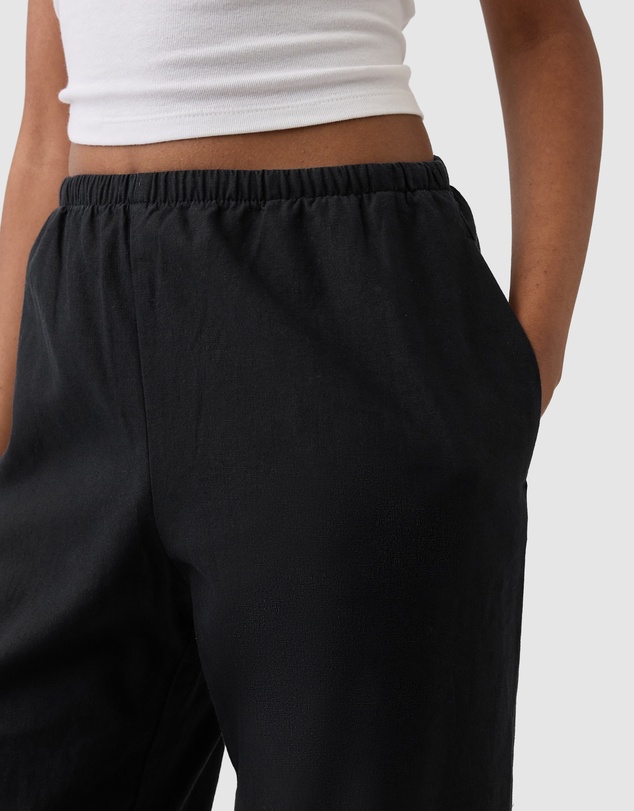 GAP - Linen Drawstring Wide Leg Pants