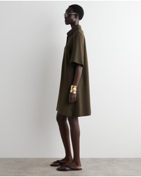 COS - Jersey Polo Mini Dress