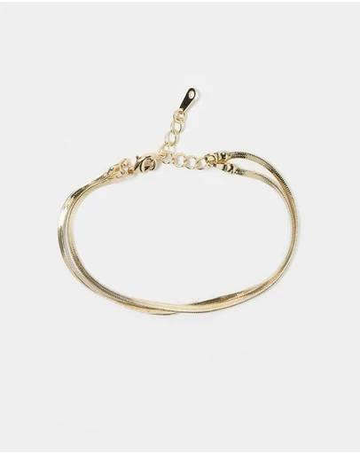 Forcast - Jaylen 16k Gold Plated Bracelet