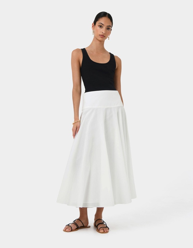 Forcast - Devin Ribbed Singlet Top