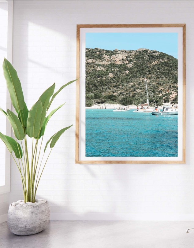 LEGGERA - Boats of Maddalena Print