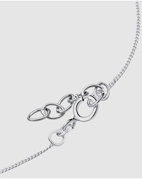 Elli Jewelry - Kids - Necklace Kids Cross Heart Crystals 925 Sterling Silver