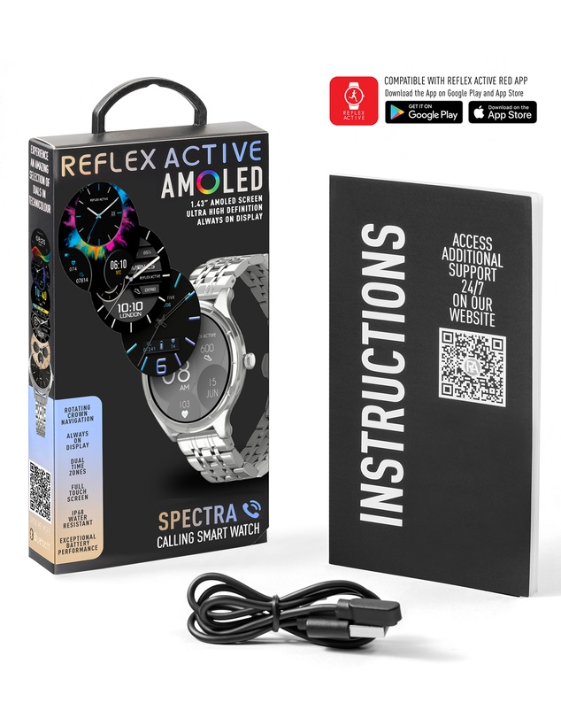 Reflex Active - Spectra 300R Steel Smart Watch