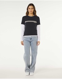 Rip Curl - Surf Revival Layered Long Sleeve Tee