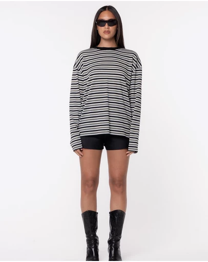 JGR & STN - Starred Long Sleeve T-Shirt