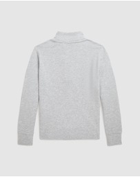 Polo Ralph Lauren - Cotton Interlock Quarter-Zip Pullover - ICONIC EXCLUSIVE - Babies-Kids