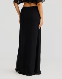 Vacay Swimwear - Vela Skirt Black