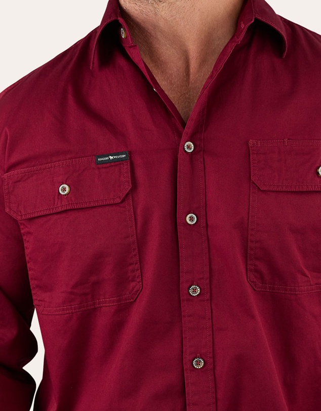 Ringers Western - King River Full Button Work Shirt