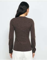 AERE - Isha Wool Cashmere Blend Cardigan