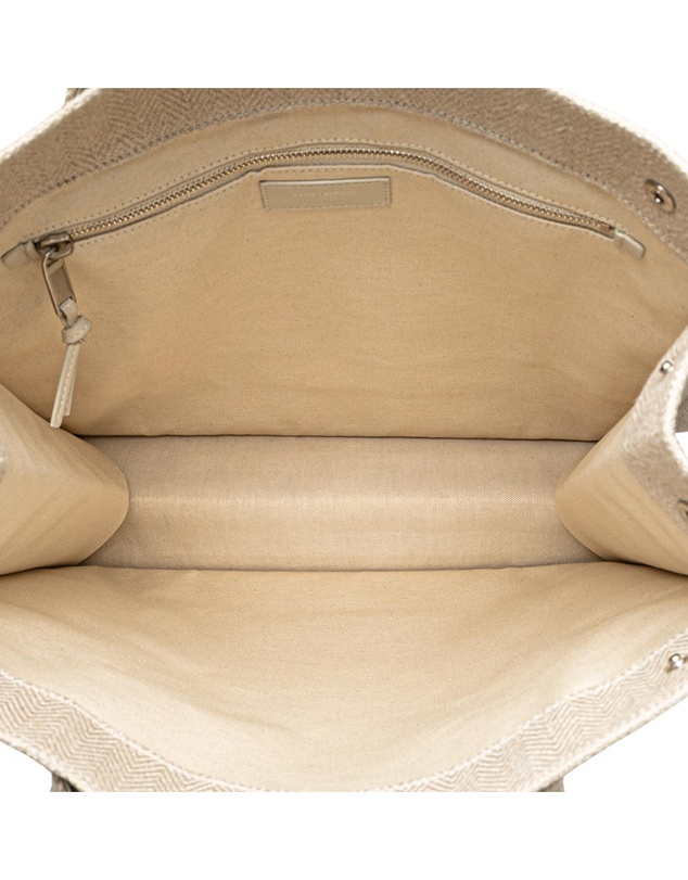 Pre-Loved by Azura Reborn - Pre-Loved Canvas Rive Gauche North South Tote