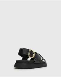 Betts - Myth Crossover Strap Footbed Sandals