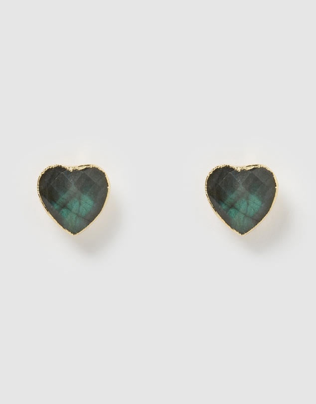 Miz Casa and Co - Hart Stud Earrings