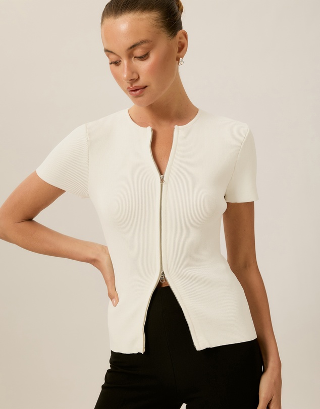 Tussah - Mattie Ribbed Knit Top