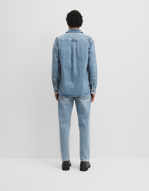 Country Road - Long Sleeve Regular Workwear Denim Over-shirt