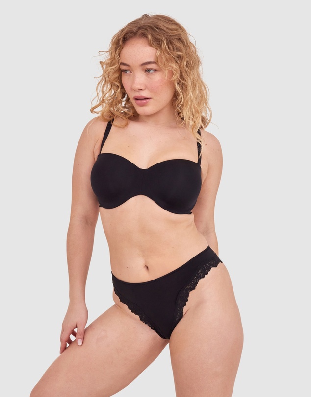 Bras N Things - NKD Lightly Lined Multiway Bra - Black