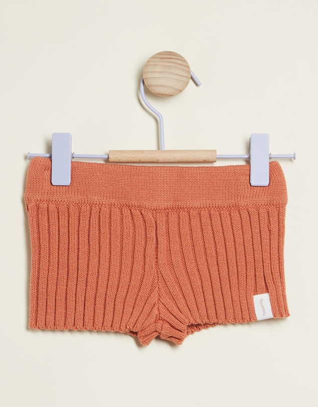 All Fenix - Mini Rib Knit Shorts - Babies-Kids