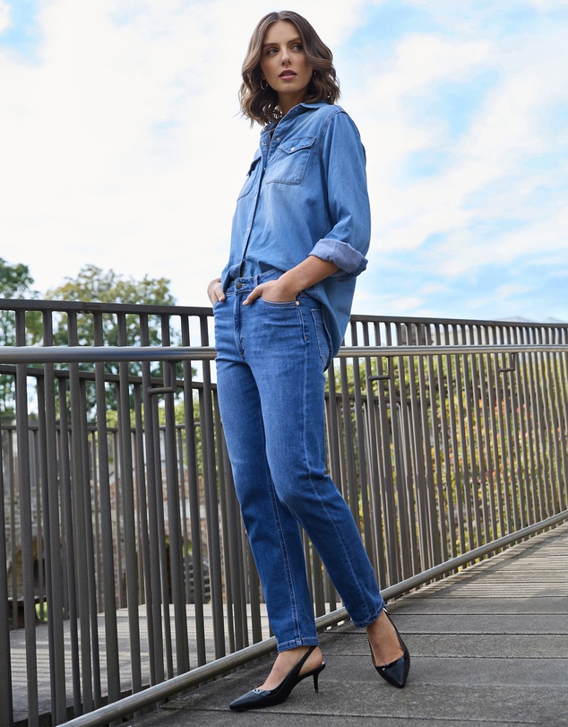 DRICOPER DENIM - Danika Rodeo Blue Jeans
