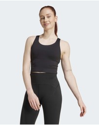 adidas Performance - adidas All Me Medium Support Bra Tank Top Womens