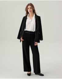 IDA+S - Dahlia Pleated Button Down Blouse